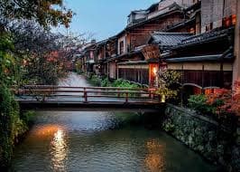 전통과 현대의 조화, Gion District